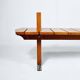 Prototype de banc par Olof Pira. Suède, années 1970.