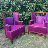 Art Deco armchairs
