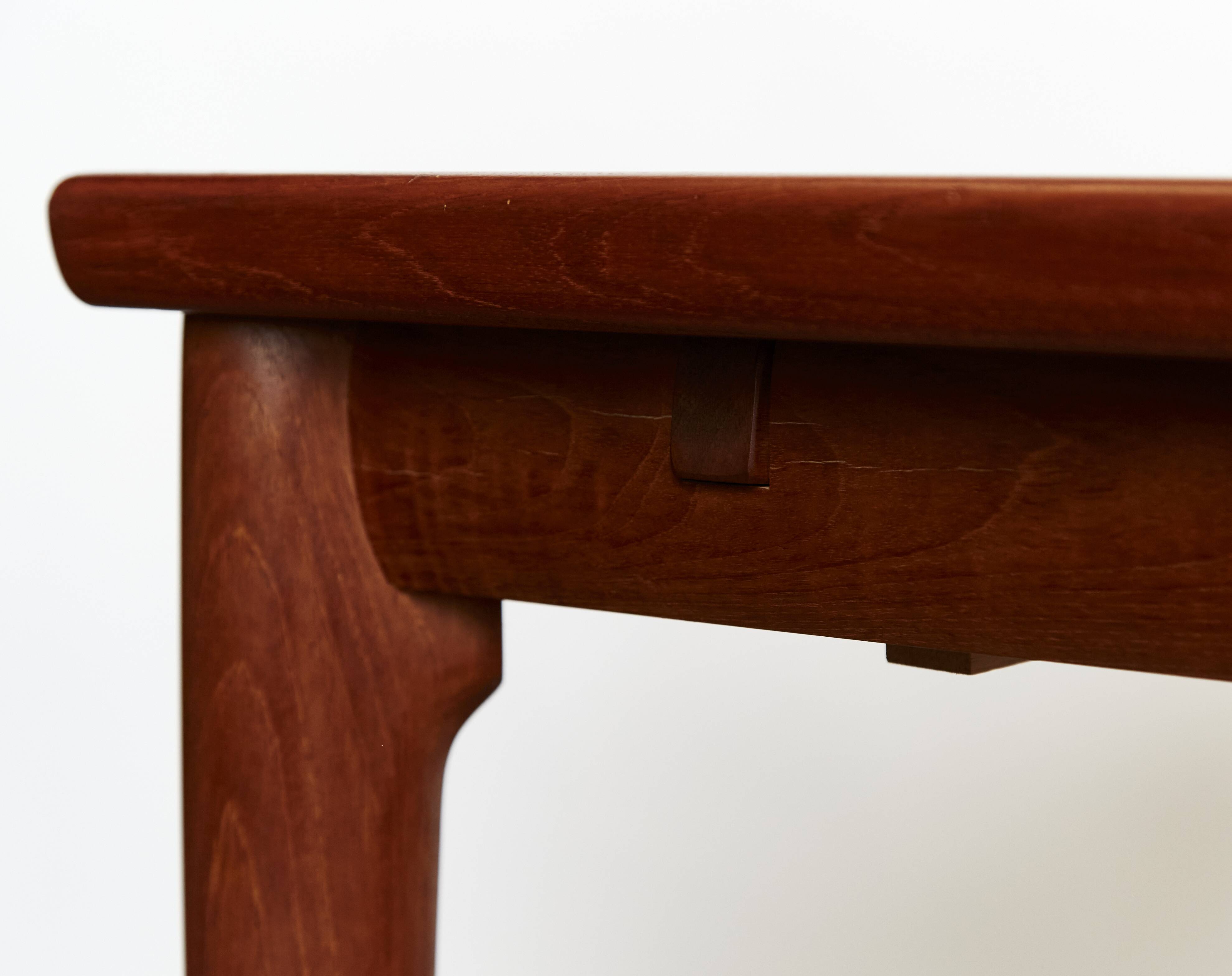 Grete Jalk boat shaped Dining Table for Glostrup