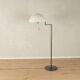 Floor lamp Schwenkomat Swisslamps