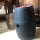 Black wood barrel