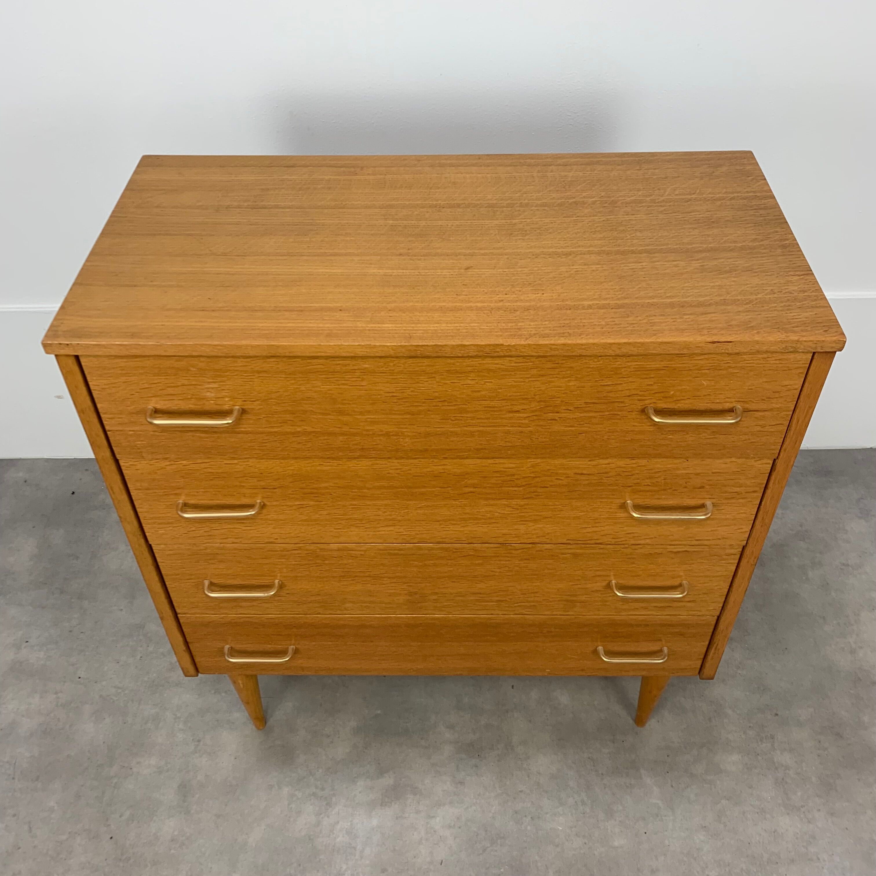 Commode bois années 60 bois