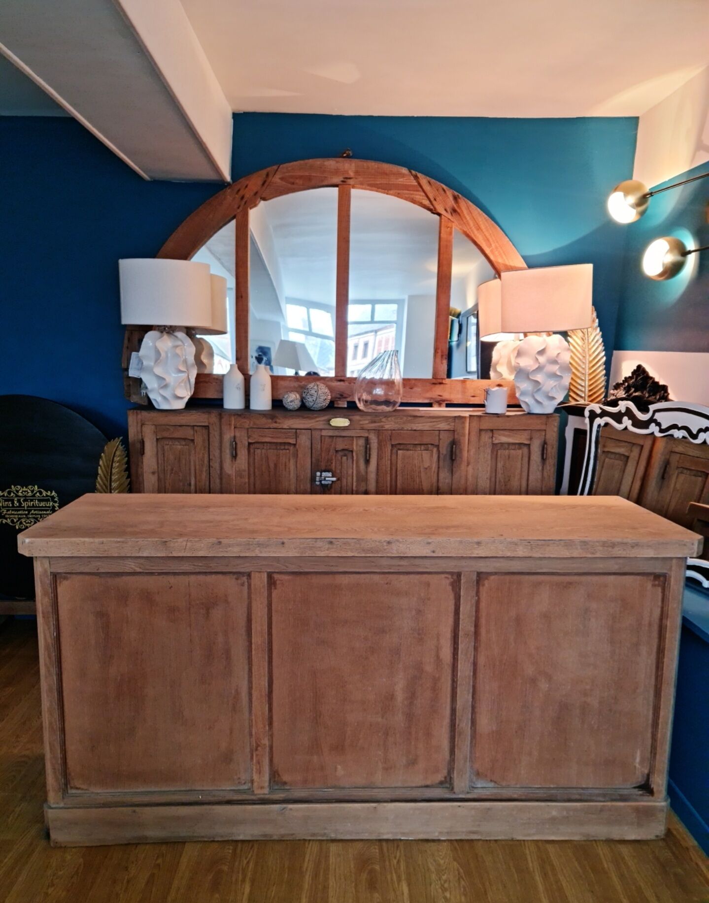 Counter of shops