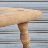 Oak tripod stool