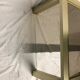 Table low brass brushed 1970