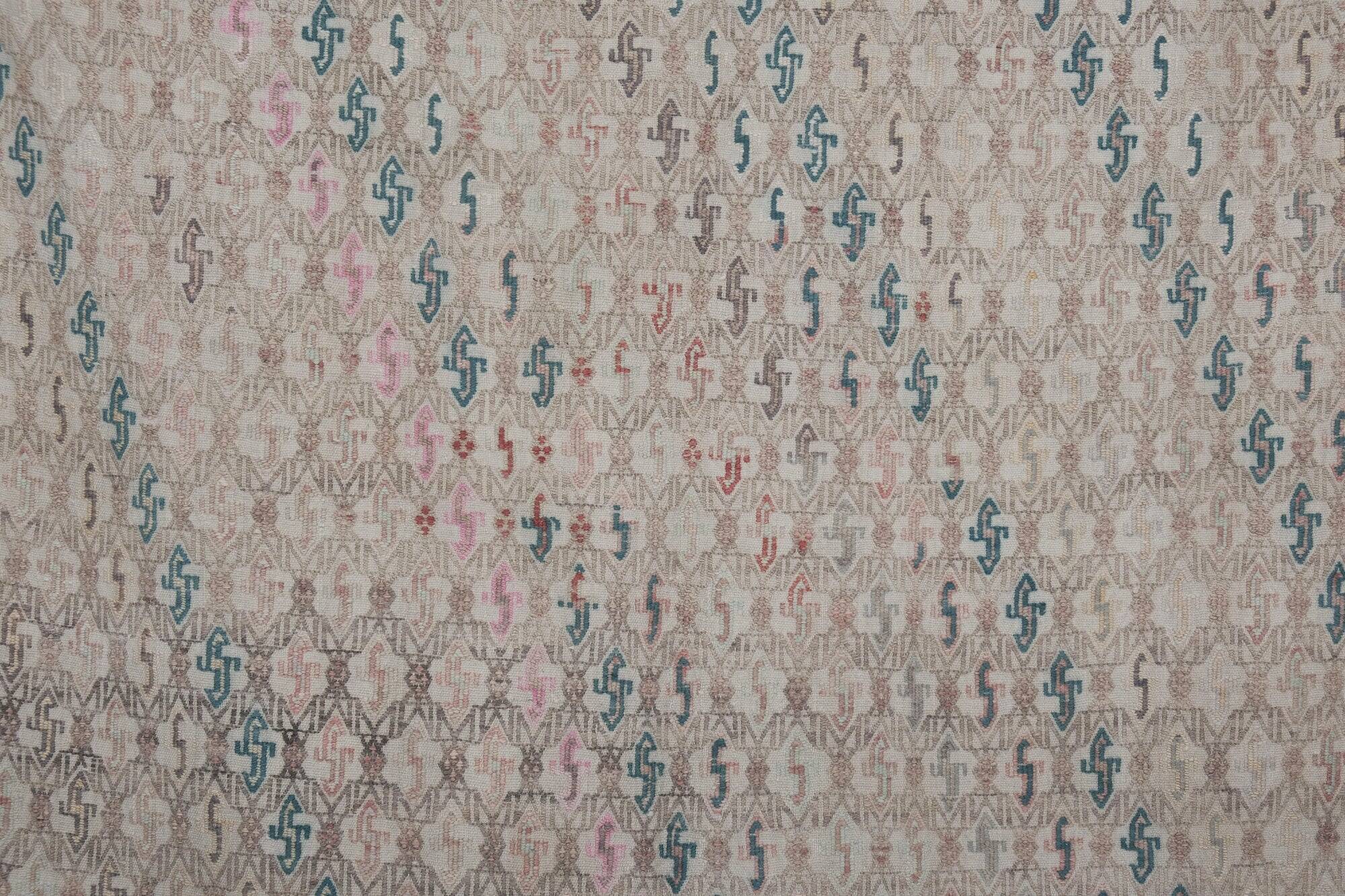 Tapis Kilim turc vintage tissé main