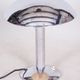Pair Of Original Art Deco Table Lamps, Chrome-Plated Steel, Czechia, 1930s