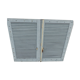 Volets persiennes en bois 2 battants dim l 59.5 cm x h 97 cm