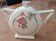 Théière style Art Déco porcelaine Czecoslovaquia