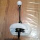 2 vintage wooden and ceramic coat hooks