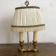 2-light brass hot water bottle lamp