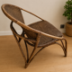 Fauteuil en rotin, années 60-70