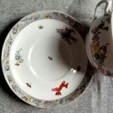 Bowl with plate