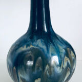 Art Deco vase in salt-glazed stoneware by Labrec by Labrut & Recullé