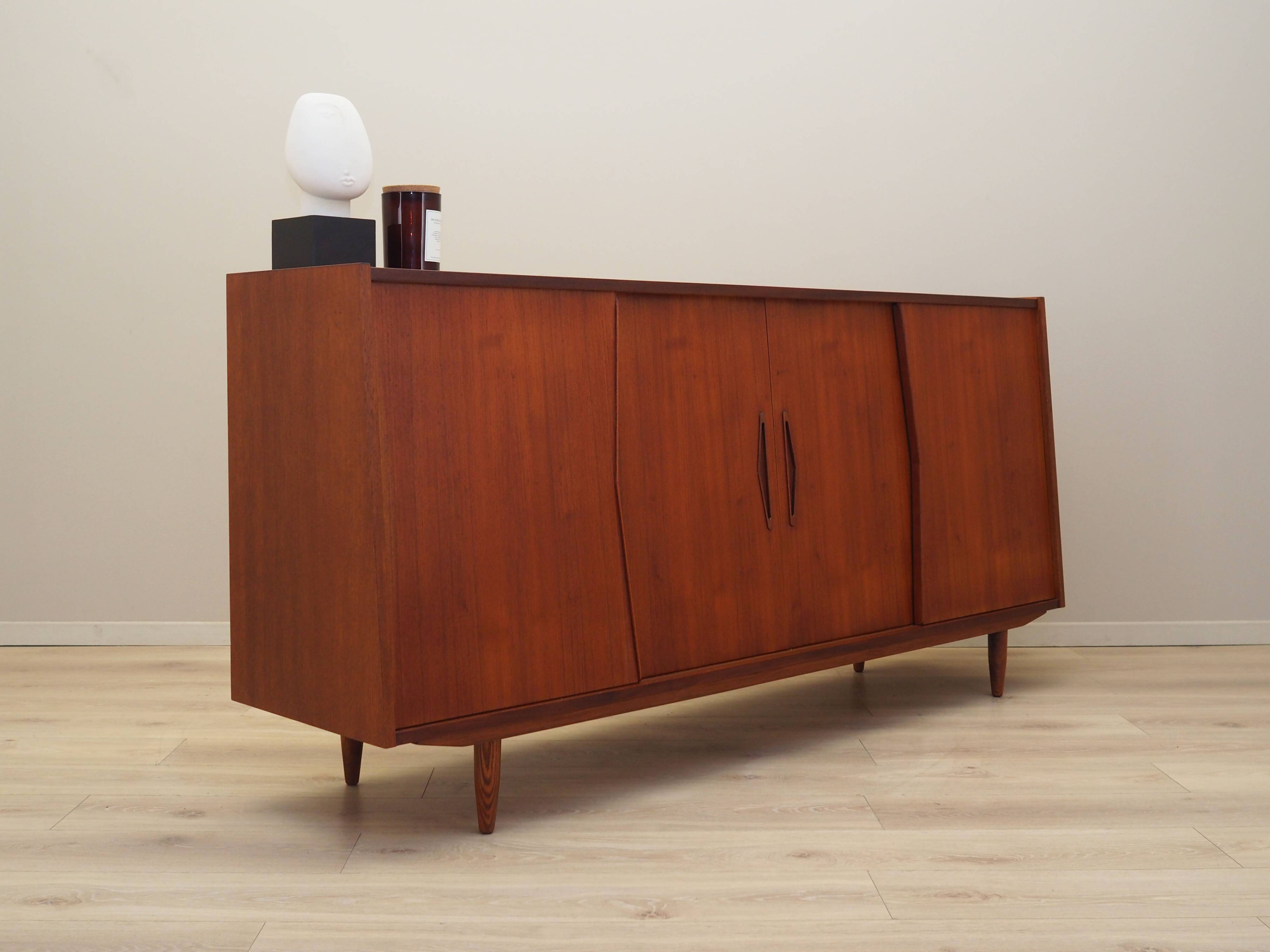 Teak sideboard, Danish design, 1970s, production: Denmark