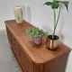Vintage art deco wooden enfilade with drawers