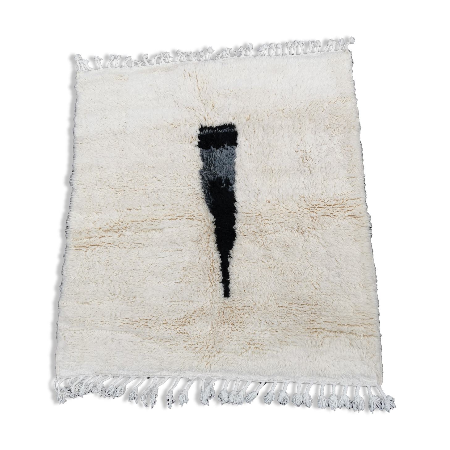 Berber carpet beni ouarain 128x145cm