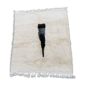 Berber carpet beni ouarain 128x145cm