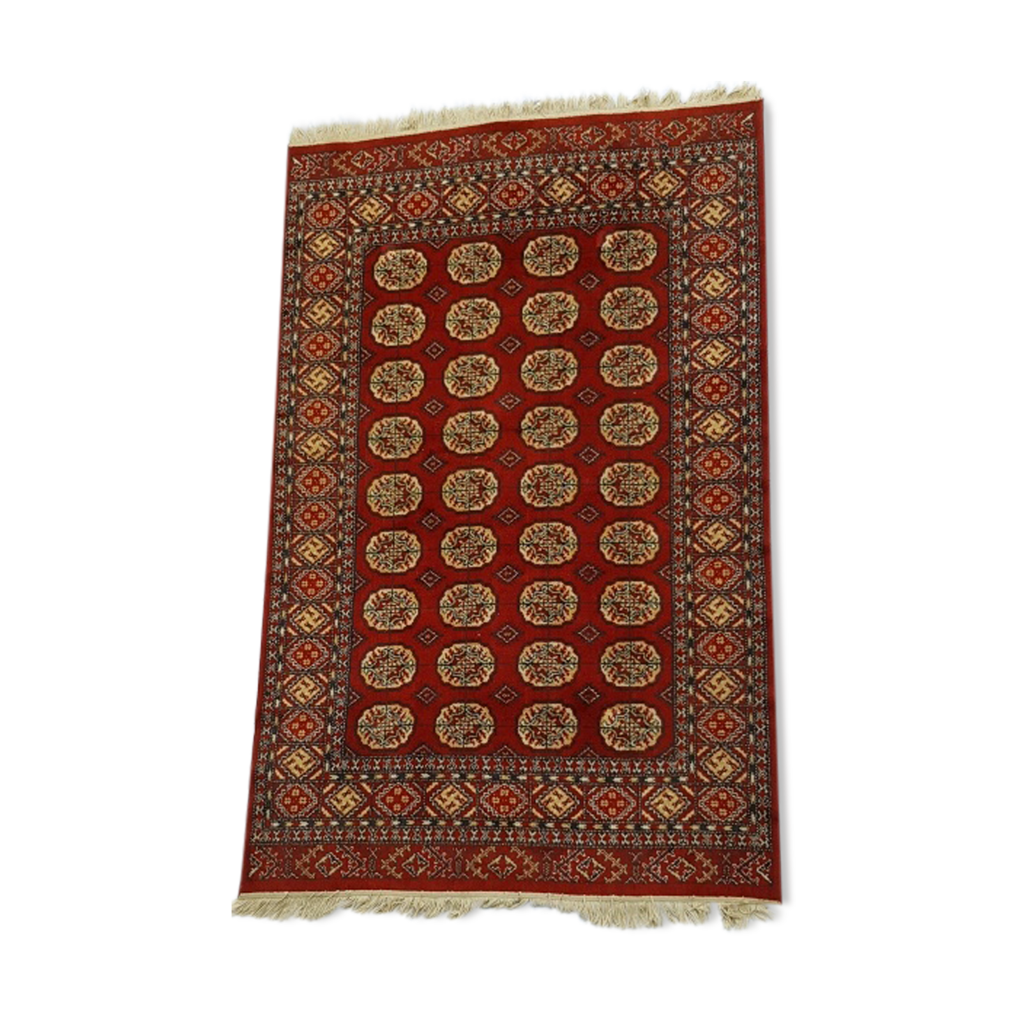 Mat pure wool oriental Red 145X240cm