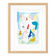 Peinture abstraite originale – composition poétique – 24 x 34 cm