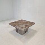 Italian Coffee or Side Table in Granite, 1980s