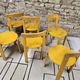 Lot of vintage bruno rey 1970" chairs
