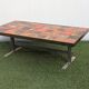 Vintage ceramic coffee table by Jean Gregorieff for Roche Bobois.