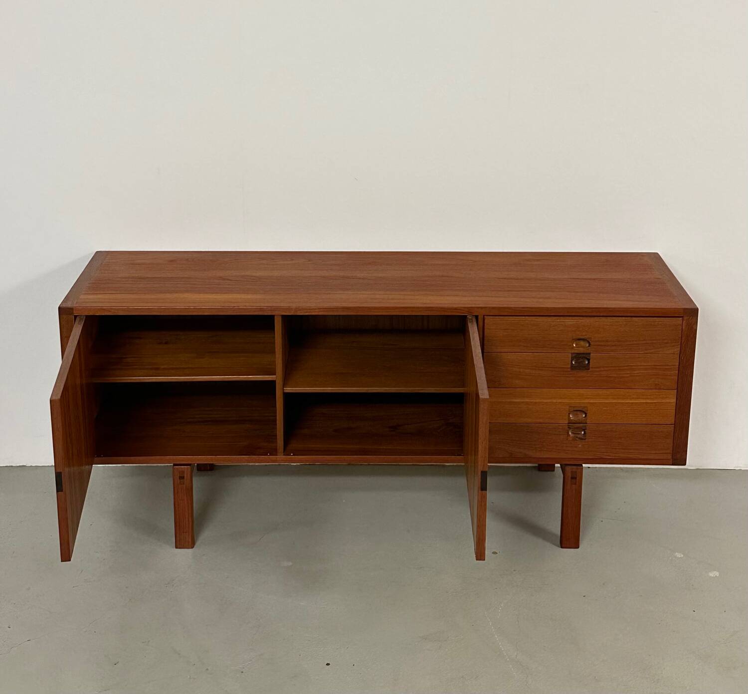 Mid-Century Teak Sideboard by Lennart Bender for Ulfert