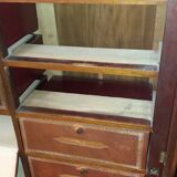 Louis Philippe walnut cardboard box