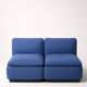 Set of 3 Airborne 70S armchairs