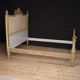 Lacquered Italian double bed in the Louis XVI style from the 20th century