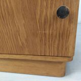 Pair of vintage oak bedside tables