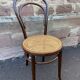 4 curved wood chairs Fischel Nr 14