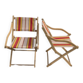 Vintage garden armchairs