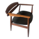 Fauteuil de bureau danois en teck