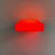 Orange Pop Art ambient night lamp in plexiglass by Uwe Mersch Design, 1970s, Germany.