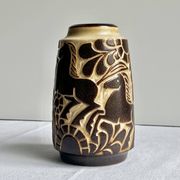 Danish Vase Brutalist Ceramic Bornholm Marianne Starck Michael Andersen