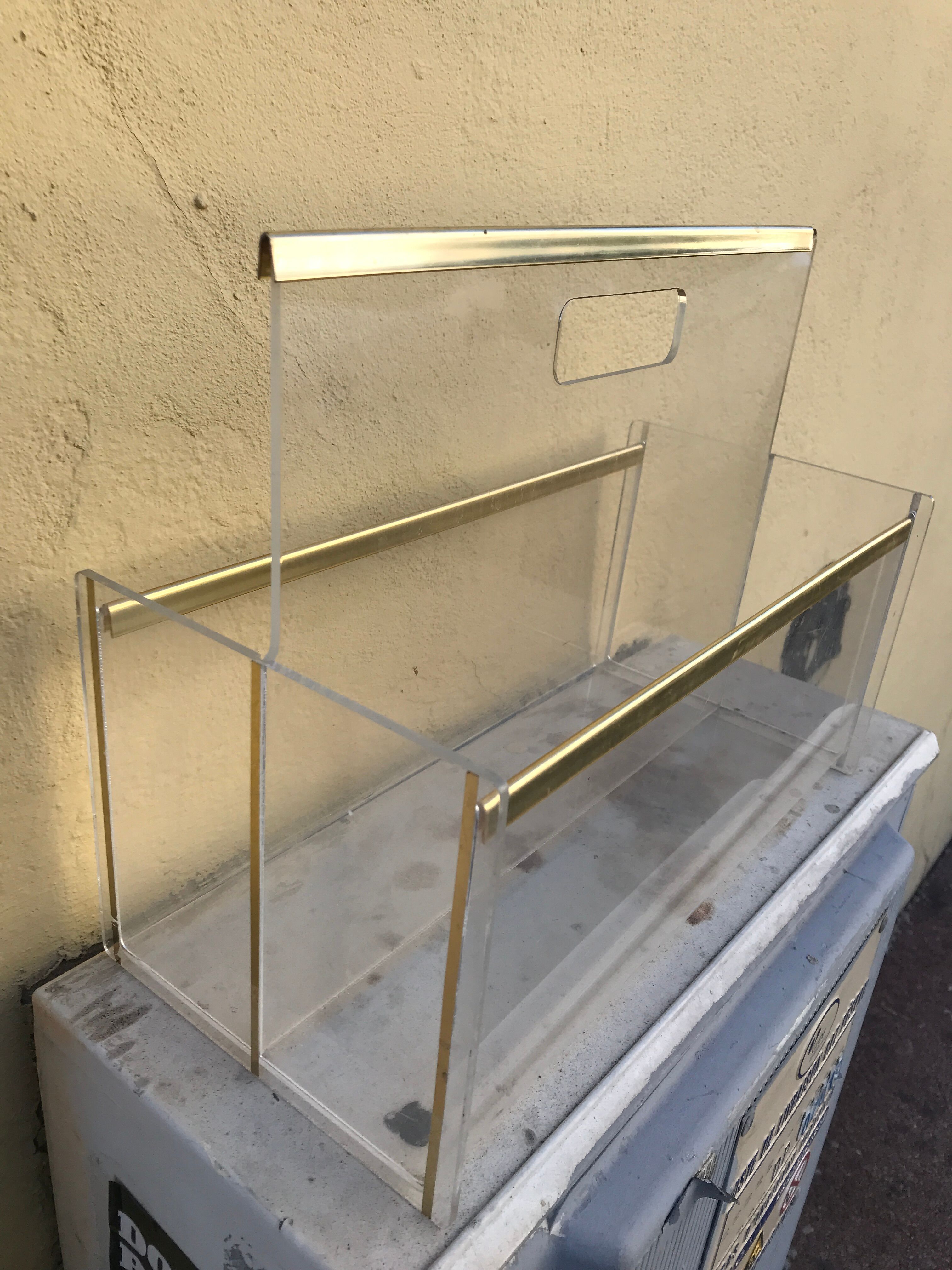 Plexiglas review door