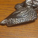 SILEA Duck Duckling Pepper Shaker silver plated, kitchenalia, decorative display item, vintage, collectible ***