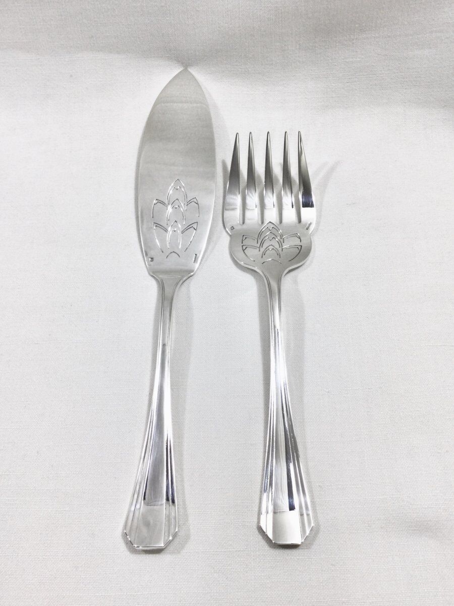 Couverts de service à poisson modèle boréal Christofle