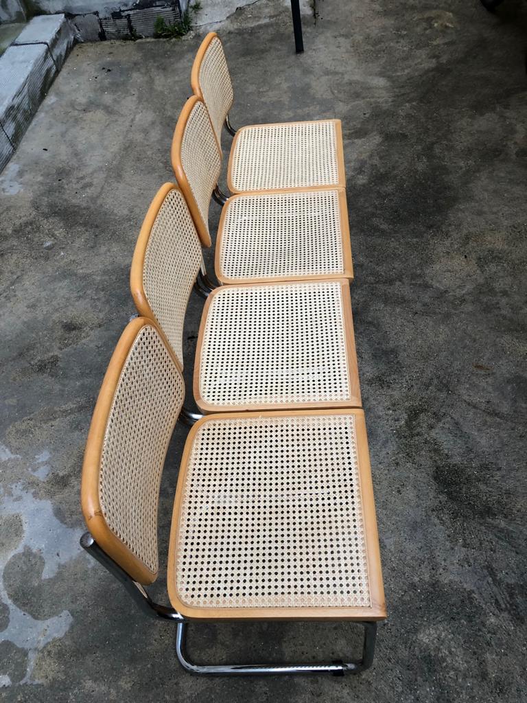 Chairs B32 by Marcel Breuer