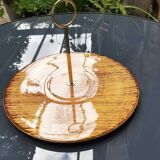 Old Salins France cheese tray, Duras model, 1960