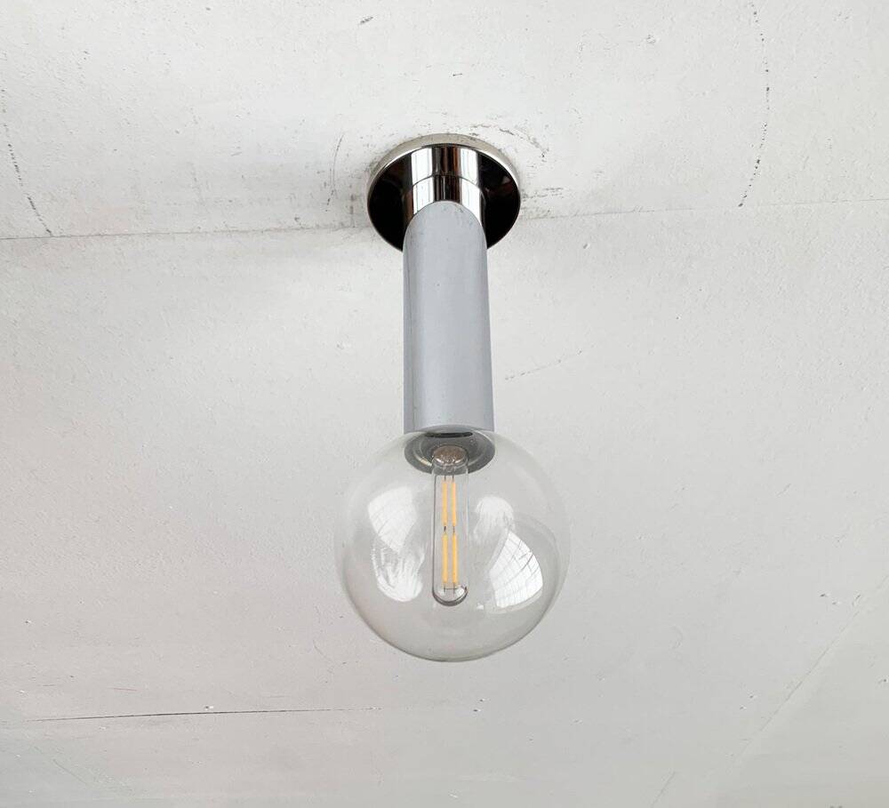 German vintage ceiling lamp Space Age by Motoko Ishii for Staff, 1970s, set of 2