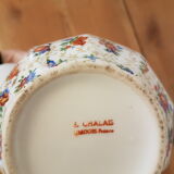 Flowered teapot porcelain limoges