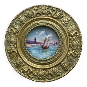 Assiette sarreguemines