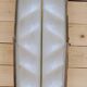 Large Stilux cinema wall lamp Art Deco Italy herringbone pattern