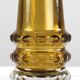 Amber & Clear Glass Table Lamp – Sweden, 1960s/1970s