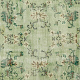 Anatolian handmade vintage rug 281 cm x 202 cm