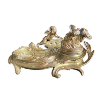 Ink - style Louis XV - bronze (golden) - late 19th century