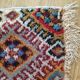Berber carpet in wool  136x170cm
